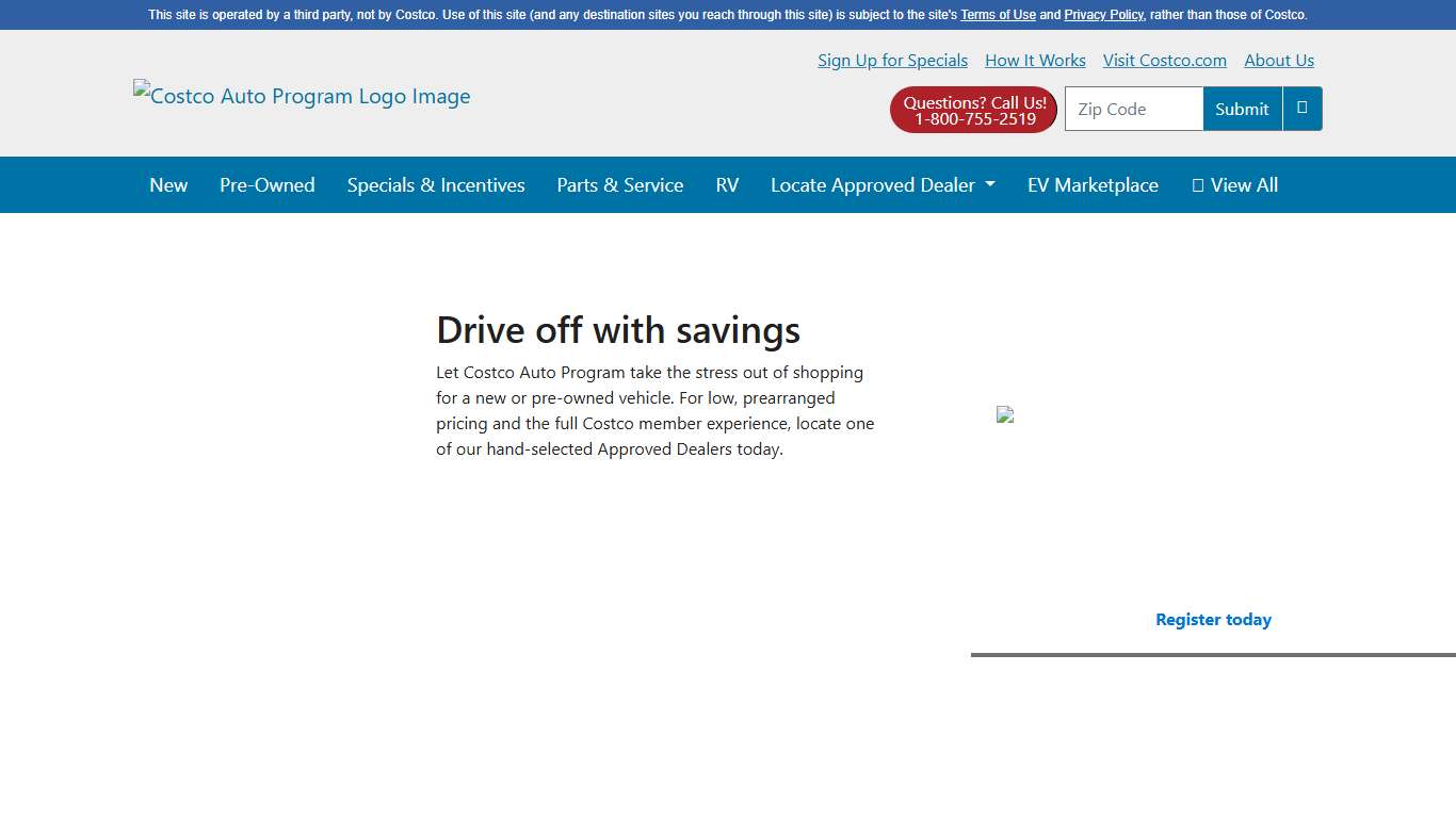 Buy a Car With Confidence Costco Auto Program